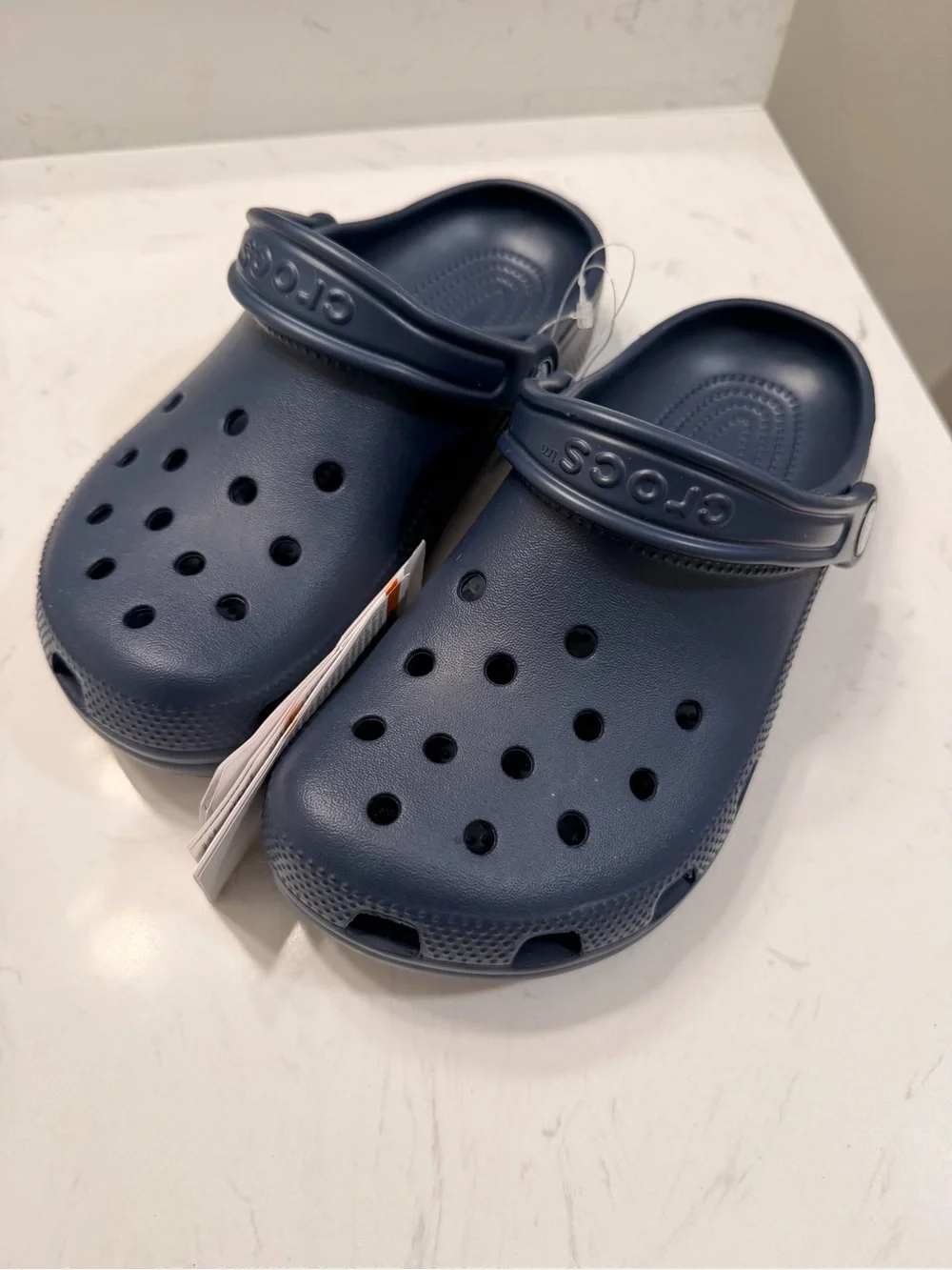 CROCS classic clog With Tags 🏷️ Navy Blue US M 4,W6 EUR 36